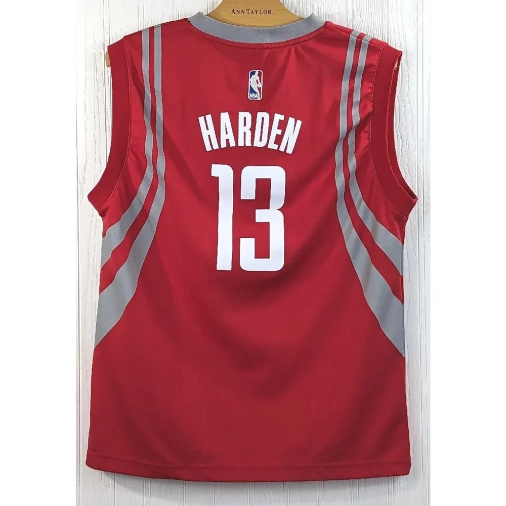 Adidas Youth NBA Houston Rockets James Harden #13 Basketball Jersey Size Large